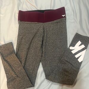 PINK Victoria's Secret Grey Leggings Size XS